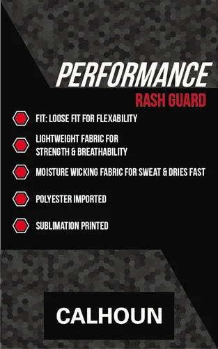 Vista 4 de NHL Mens Long Sleeve Performance Active Wear Rash Guard Shirt