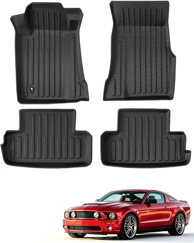 Vista 34 de Alfombrillas para suelo de Dodge Durango 2016-2025 2026 de 6 asientos, protector de carga para todo tipo de clima, TPE resistente, impermeable