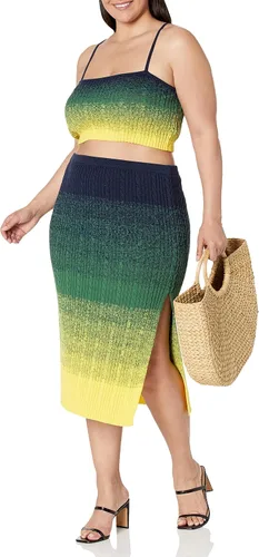 Vista 7 de The Drop Falda midi Lola Ombre para mujer