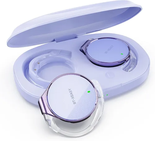 Vista 7 de Auriculares Bluetooth de oreja abierta con ganchos para colocar sobre la oreja, auriculares inalámbricos Bluetooth 5.4, tiempo de reproducción de 52