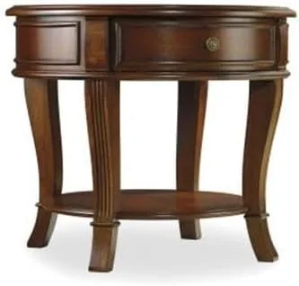 Vista 5 de Hooker Furniture Brookhaven - Lámpara redonda de color cereza transparente envejecida