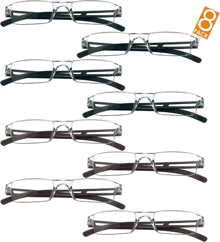 Vista 23 de LifeArt Lentes de bloqueo de luz azul, antifatiga ocular, anteojos de lectura para computadora, anteojos de juegos, gafas de TV para mujeres