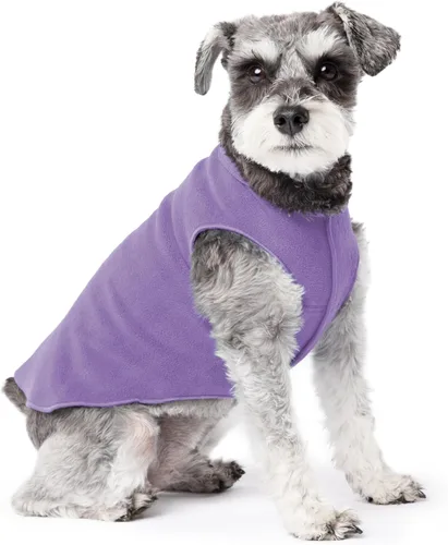 Vista 45 de Abrigo elástico de lana para perro, ropa suave y cálida para perro, suéter elástico para mascotas, lavable en lavadora, ecológico, para todo el año
