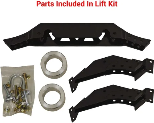Vista 6 de SuperATV - Kit de elevación ajustable de 3-5" para Polaris RZR XP 1000/4 1000 (2014-2016) - Negro