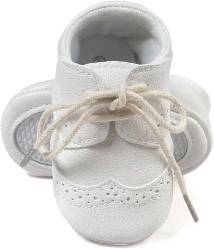 Vista 3 de ESTAMICO Zapatos para bebés niños Prewalker PU Sneakers