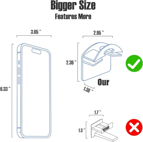 Vista 6 de Percheros para sombreros de pared, fuertes soportes adhesivos para sombreros, organizador para gorras sin perforación, paquete de 20 ganchos