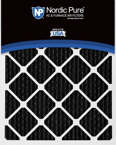 Vista 45 de Nordic Pure Filtros de aire para horno MERV 6 de 16 x 20 x 1 pulgadas (tamaño real: 15 1/2 x 19 1/2 x 3/4), color verde poliéster MERV 6, reduce