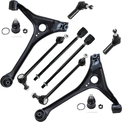Vista 593 de Detroit Axle - Kit de suspensión frontal de 10 piezas para Dodge Avenger 2008-2014, Chrysler Sebring 2007-2010, 2 brazos de control inferiores, 2
