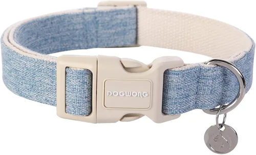 Vista 20 de DOGWONG Collar de perro de San Valentín, collar de perro con estampado de corazones para perros grandes, lindos collares de primavera, hembra