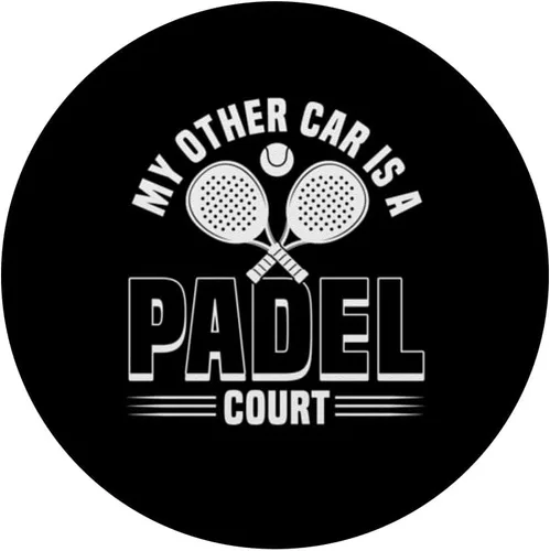 Vista 3 de My Other Car is A Padel Racquet Paddle PopSockets Adhesive PopGrip