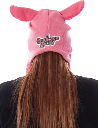Vista 6 de Accessory Innovations A Christmas Story - Gorro para adulto con diseño de conejito de Pascua, Conejito rosado