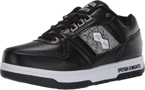Vista 9 de British Knights Zapatillas bajas Kings Sl para hombre Blanco/Gris/Ep