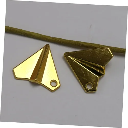 Vista 6 de EXCEART 100 piezas de medallón de oro colgante de aleación colgante colgante de joyería colgante colgante colgante DIY colgantes colgantes vintage
