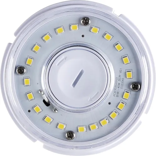 Vista 3 de Satco S49393 Bombilla LED de mazorca de maíz, base extendida Mogul, 45 W, clasificación de 35000 horas, 6210 L, luz natural