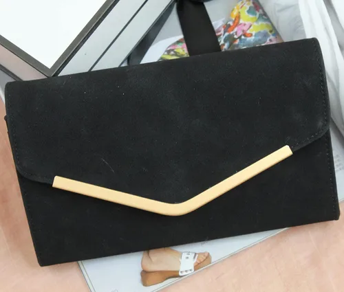 Vista 6 de Bolso de mano para mujer, bolso de mano con cadena desmontable para bodas y fiestas
