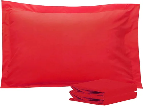 Vista 101 de NTBAY Fundas de almohada estándar, paquete de 2 fundas de almohada de microfibra cepillada de 20 x 26 pulgadas, súper suaves y acogedoras