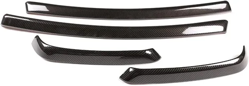 Vista 8 de Ajuste interior del panel de la puerta del coche para BMW 3 series E90 E93 2005-2012 accesorios del coche, ABS, 4PCS (fibra de carbono) -PS. Pls