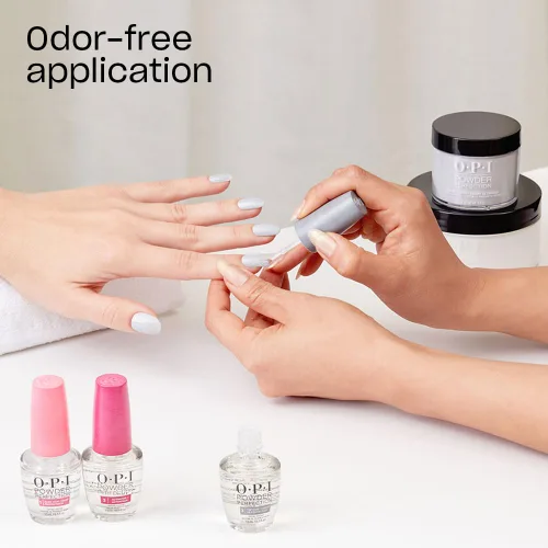 Vista 6 de OPI Powder Perfection Activator 3-Step Dipping Powder System for Nails Base Coat, Activator, & Top Coat Preps, Activates & Protects Nails with