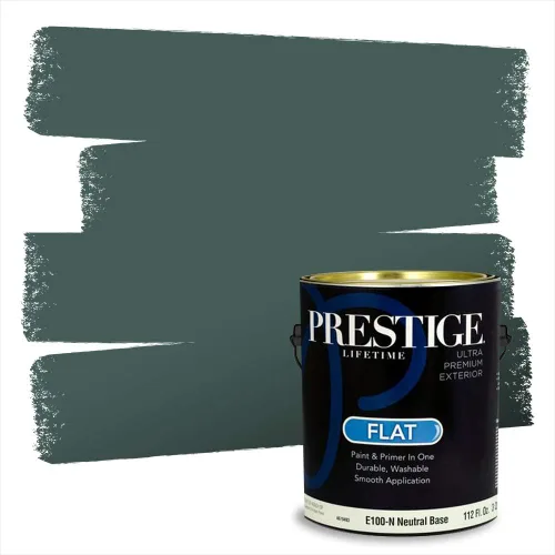 Vista 16 de Prestige Paints - 2 en 1, pintura base y pintura de exterior, E100-N-735BM