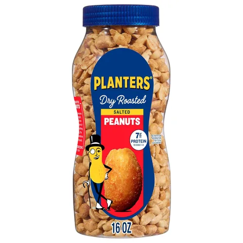 Vista 22 de PLANTERS Cacahuetes ligeramente salados, bocadillos de proteínas a base