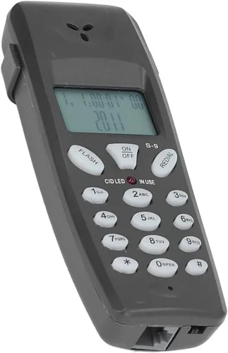 Vista 6 de Teléfono con cable, FSK DTMF de 16 bits con pantalla LCD con cable con función de pausa de redireccionamiento, botón grande, identificación