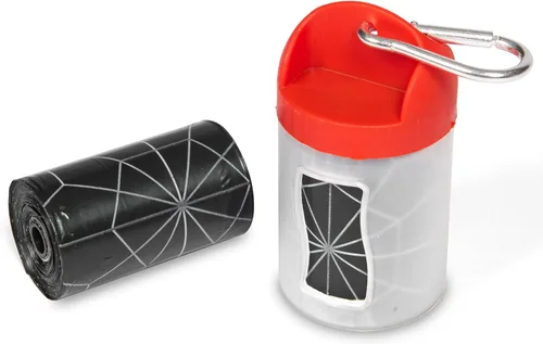 Vista 5 de Glad Bolsas de basura para perros extragrandes sin perfume con dispensador y clip de metal, bolsas de plástico desechables resistentes