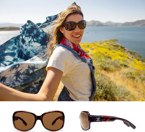 Vista 2 de Zeal Optics Penny Lane Women's Plant-Based Polarized Sunglasses