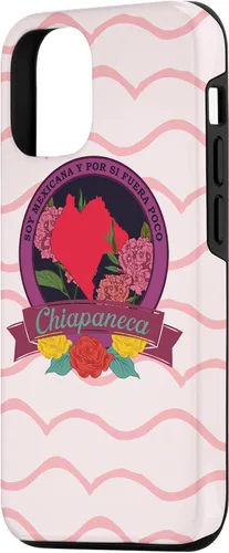 Vista 2 de iPhone 15 Soy Mexicana y por si fuera poco Chiapaneca Chiapas Mexico Case