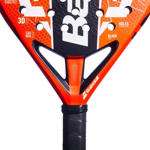 Vista 4 de Babolat Veron Juan Lebron 3.0 Pala de pádel (naranja/negro)