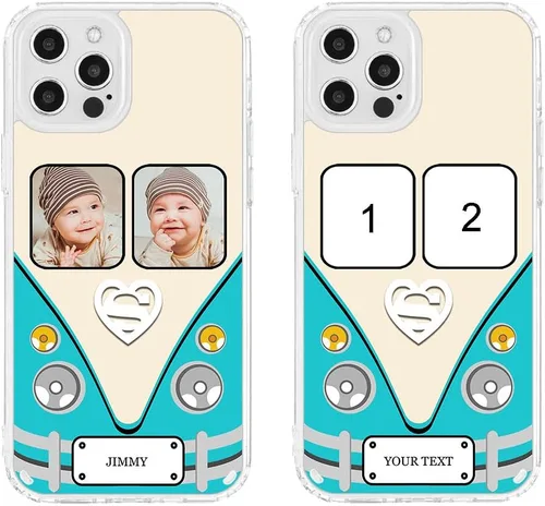 Vista 39 de Funda de teléfono personalizada para Apple iPhone 8 Plus iPhone 7 Plus, personalizada con foto, imagen, texto, imagen, diseño de imagen