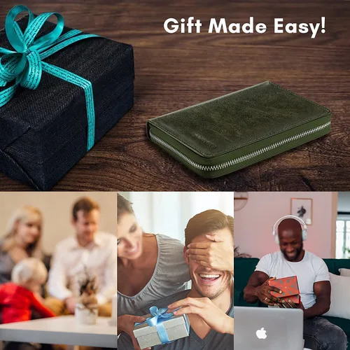 Vista 9 de FAMILIFE Juego de manicura, kit de uñas 11 en 1, kit de pedicura de acero inoxidable para hombre, kit de manicura de cuero y regalos para hombres