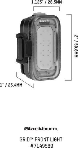 Vista 3 de Blackburn Grid Front Light