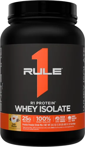 Vista 37 de Rule 1 Proteins R1 Protein Whey Isolate, crema de plátano, 23 porciones
