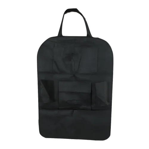 Vista 2 de TrendyLuz Bolsa de almacenamiento para asiento trasero de automóvil, organizador de viaje, organizador de viaje, bolsillos de protección