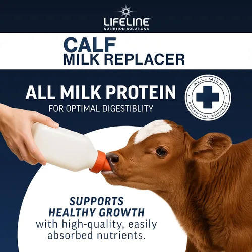 Vista 2 de ANNUSO Lifeline - Reemplazo de leche de ternero 20:20, bolsa de 25 libras