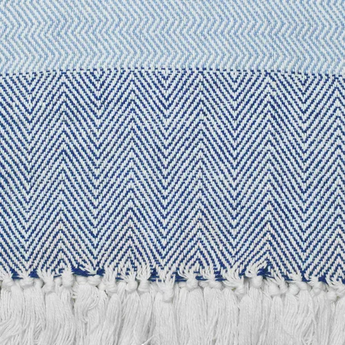 Vista 7 de DII Manta Tejida con Puntada de Diamante, Moderna Orgánica, 50 x 60 pulgadas, Aqua