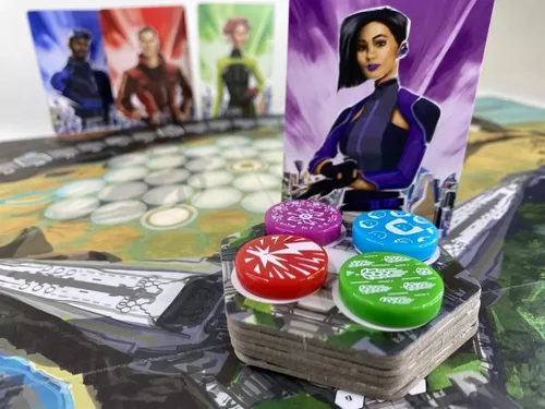 Vista 3 de Neotopia by Arcane Wonders, juego de mesa de estrategia