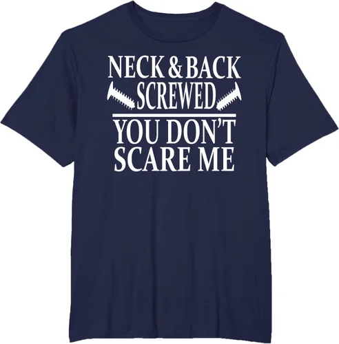Vista 40 de Camiseta divertida para recuperación de cirugía de columna vertebral y cuello y espalda, Negro