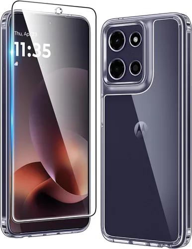 Vista 40 de FNTCASE Funda magnética para Samsung Galaxy Z Fold 7 con protección de bisagra Protector de pantalla, anti amarillento, cubierta de célula