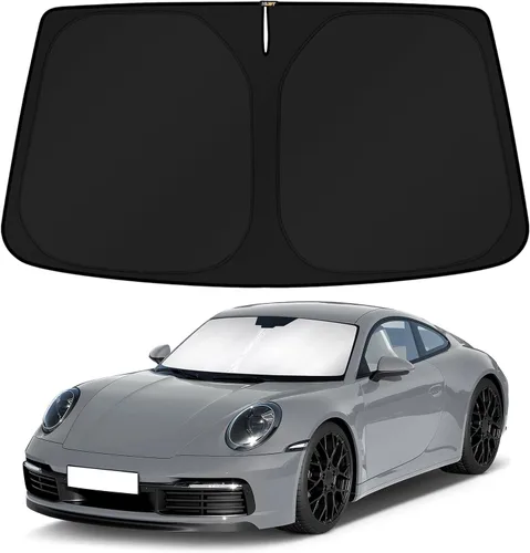 Vista 169 de KUST Parasol para parabrisas para BMW X1 F48 2016, 2017, 2018, 2019, 2020, 2021, 2022, accesorios de ajuste personalizado, parasol plegable