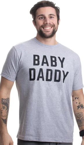 Vista 3 de Baby Daddy Divertida camiseta unisex con humor para el Día del Padre