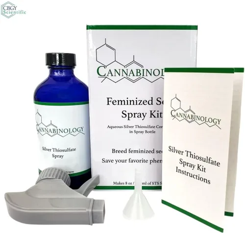 Vista 2 de Spray de semillas feminizadas Kit de pulverización de tiosulfato plateado de 8 onzas líquidas Kit de pulverización STS para semillas feminizadas