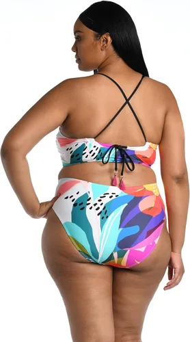 Vista 2 de La Blanca Traje de baño hipster para mujer Multi