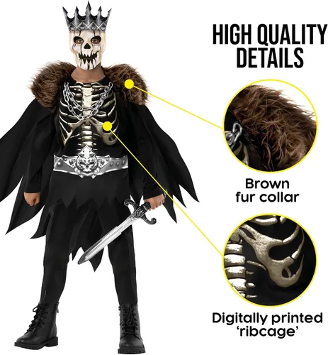 Vista 3 de Morph Esqueleto Dark King Boys