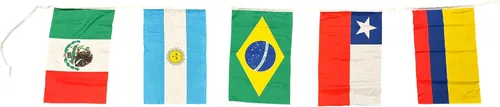 Vista 2 de Sur/Centroamérica - 30 ft String Banner
