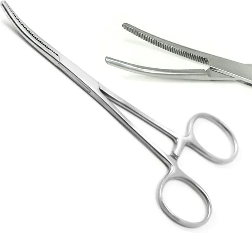 Vista 18 de MEDSPO Pinzas Profesionales Portaagujas Quirúrgico Dental Médico Ortopédico con Bloqueo Sutura Veterinaria Restaurativa Instrumentos