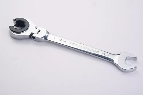 Vista 17 de FLZOSPER Llave de tubo SAE Fix de 1/2 pulgada, llave de engranajes de cabeza flexible, llave combinada de trinquete