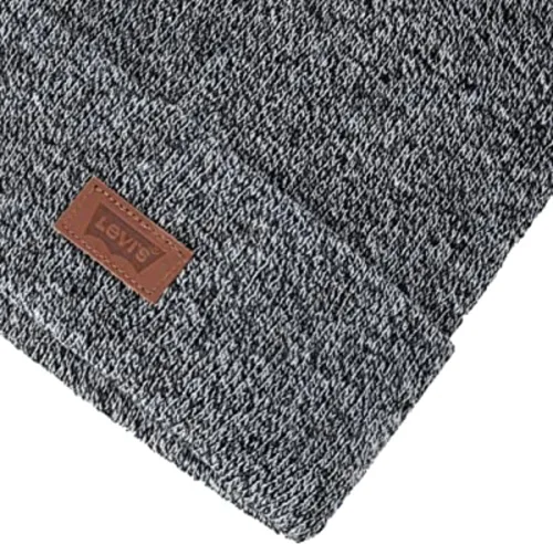 Vista 5 de Levi's Gorro de héroe con logotipo de cuero cómodo para todas las estaciones