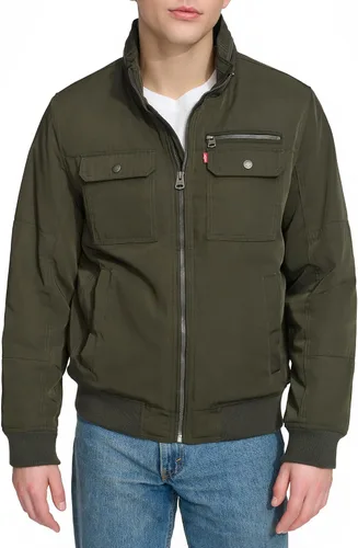 Vista 7 de Levi's para hombres Bombardero Utilitario con cuello de pie para hombre Levi's