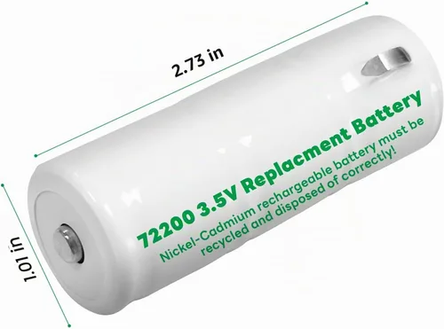Vista 6 de [Usado] Batería de repuesto para Welch Allyn 72200 3.5V 1500 mAh batería recargable